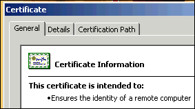 Certificate Information of Bingos